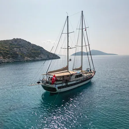 Úszó hotel Lueks Gulette Tekne Tatili Bodrum
